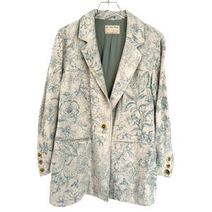 We the Free x Free People Oversized Beckett Blazer in Sage Size XS